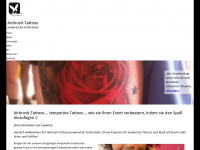 airbrush-tattoo.info Webseite Vorschau