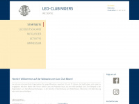 leoclubmoers.de Webseite Vorschau