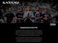 black-peach.de Webseite Vorschau