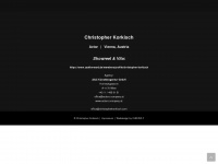 christopherkorkisch.com Webseite Vorschau