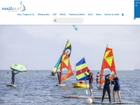 sailandsurf-shop.de Webseite Vorschau