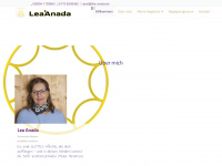 lea-anada.de Webseite Vorschau