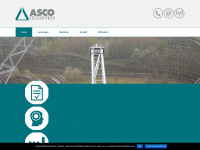 asco-mastbau.at Webseite Vorschau