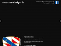 aoc-design.de Webseite Vorschau
