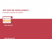 me-management.de Webseite Vorschau