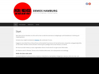 demos-hamburg.de Webseite Vorschau