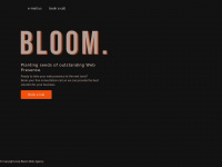 bloomwebagency.com Webseite Vorschau