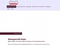 maler-plus.ch Webseite Vorschau