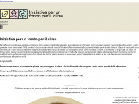 fondo-climatico.ch Webseite Vorschau