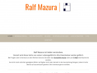 mazura.de Webseite Vorschau