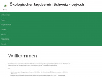 oejv.ch Webseite Vorschau