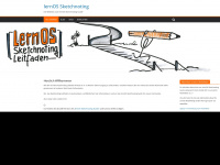 lernos-sketchnoting.net Webseite Vorschau