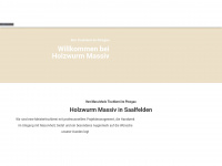 holzwurm-massiv.at Webseite Vorschau