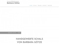 barbara-goetze.de Webseite Vorschau
