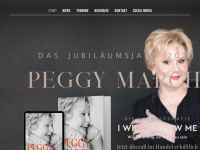 peggy-march.de Webseite Vorschau