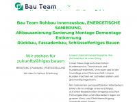 bau-team-abriss.de Webseite Vorschau