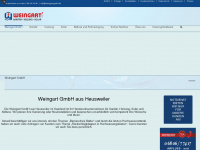weingart-gmbh.de Webseite Vorschau