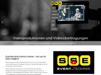sse-eventtechnik.ch Webseite Vorschau