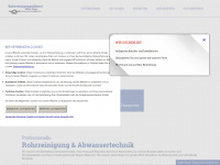rohrreinigungsdienst-sucht-mitarbeiter.de Webseite Vorschau