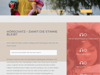 hoerschatz.ch Webseite Vorschau