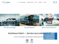 autohaus-heich.de Webseite Vorschau