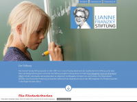 lianne-franzky-stiftung.de Webseite Vorschau