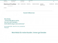 reinhard-poettker.info Webseite Vorschau