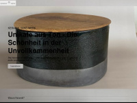 keramikhandwerk.at Webseite Vorschau