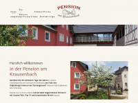 pension-am-krausenbach.de Webseite Vorschau