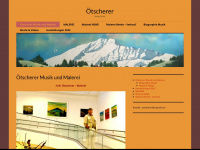 oetscherer.com Webseite Vorschau