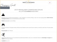 moet-champagner-gondel.at Webseite Vorschau