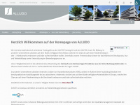 alludo.ch Webseite Vorschau