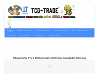 tcg-trade.de Webseite Vorschau