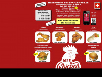 mfc-chicken.ch Webseite Vorschau
