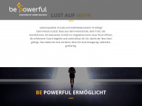 be-powerful.net Webseite Vorschau