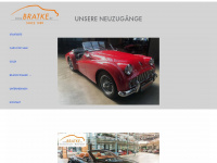 bratke-exclusive-cars.de Webseite Vorschau