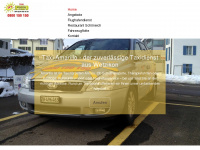 taxi-amarillo.ch Webseite Vorschau