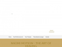 naomimotion.com Webseite Vorschau