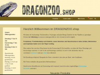 dragonzoo.shop Webseite Vorschau
