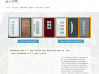 domi-fenster.ch Webseite Vorschau