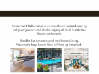 hotel-balkasoebad.dk Webseite Vorschau