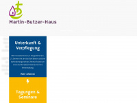 martin-butzer-haus.de Webseite Vorschau