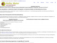 heike-maier.de Webseite Vorschau