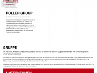poller-group.de Webseite Vorschau