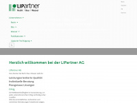 lipartner.ch Webseite Vorschau
