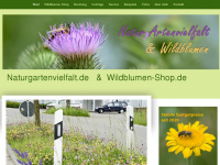 naturgartenvielfalt.de Webseite Vorschau