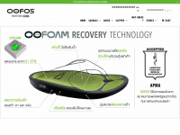 oofos.asia Webseite Vorschau