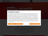mach-was-sachsen.de Webseite Vorschau