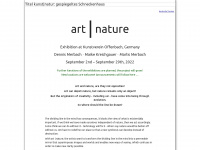 kunstnatur.art Webseite Vorschau