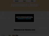 paninoteca.ch Webseite Vorschau